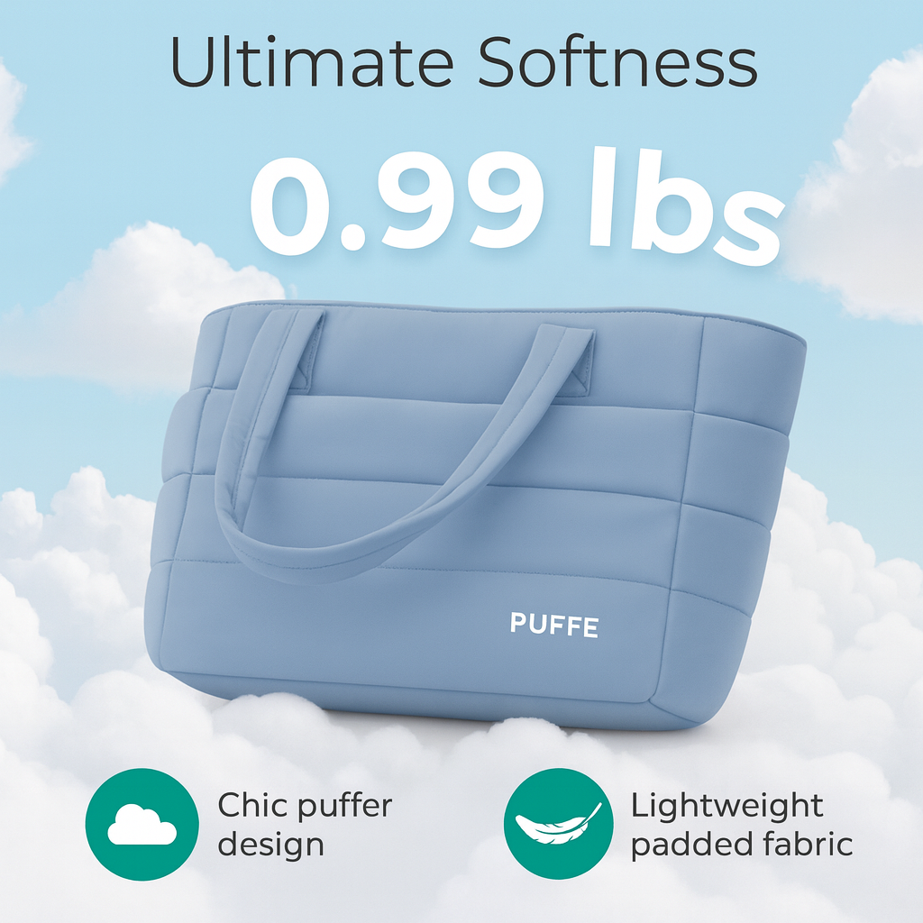 The Bubble 20L Puffy 15.6" Laptop Work Tote