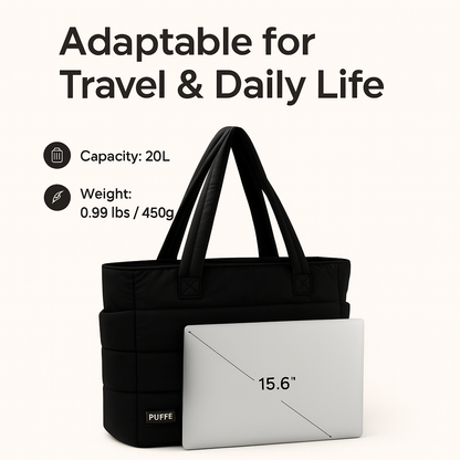 The Bubble 20L Puffy 15.6" Laptop Work Tote